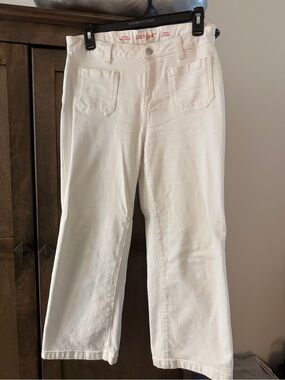 Cat & Jack White Straight-Leg Jeans